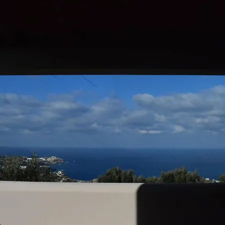 House With 7 Bedrooms In Agia Pelagia, With Wonderful Sea View, Enclos *